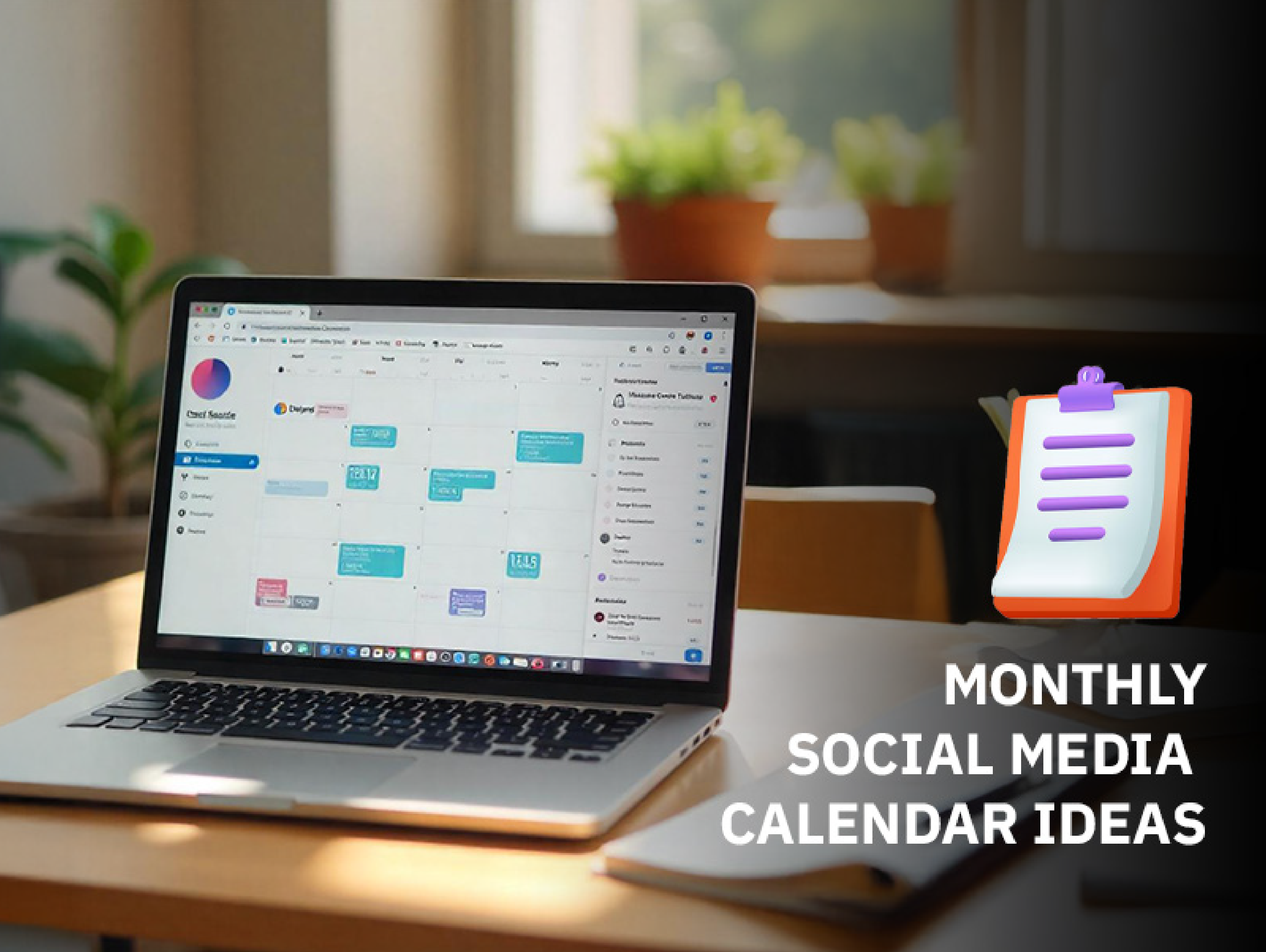 Monthly Social Media Calendar Ideas